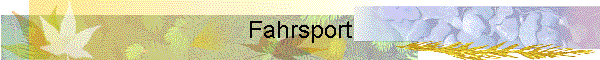 Fahrsport